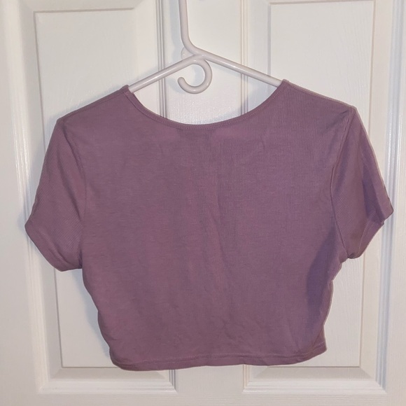 STAY SWEET STAY HIGH Ribbed Crop Top Size Large - Picture 4 of 4